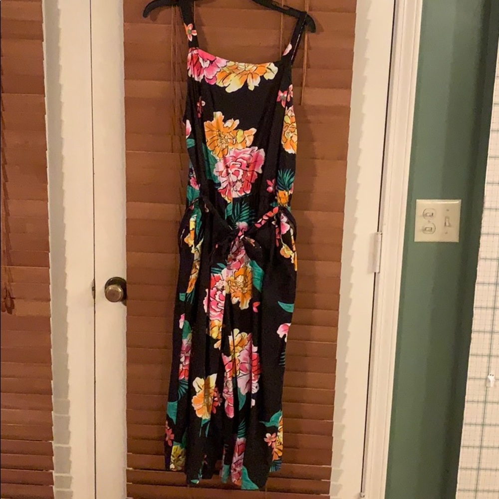 Flowery jumpsuit